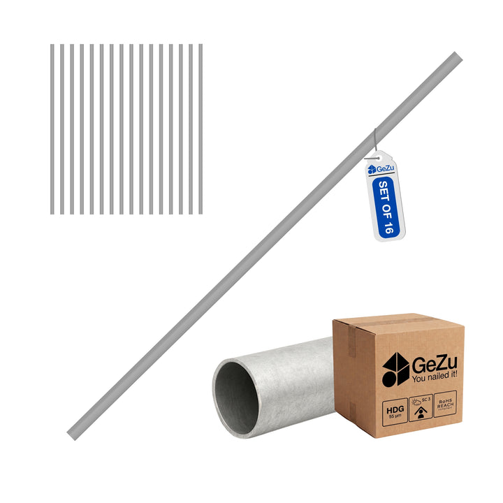Galvanised steel tube - Ø 27 mm - Gezu Impex