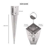 Swift Clamp Drive In Post Support