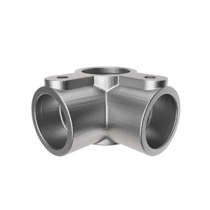 3 Way Mid Rail Corner Tube Clamp