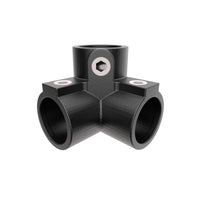 3 Way Corner Elbow Tube Connector