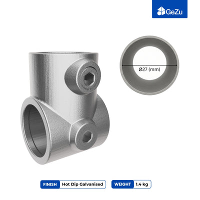 Short Tee Tube Clamp