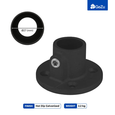 Wall Plate Tube Clamp