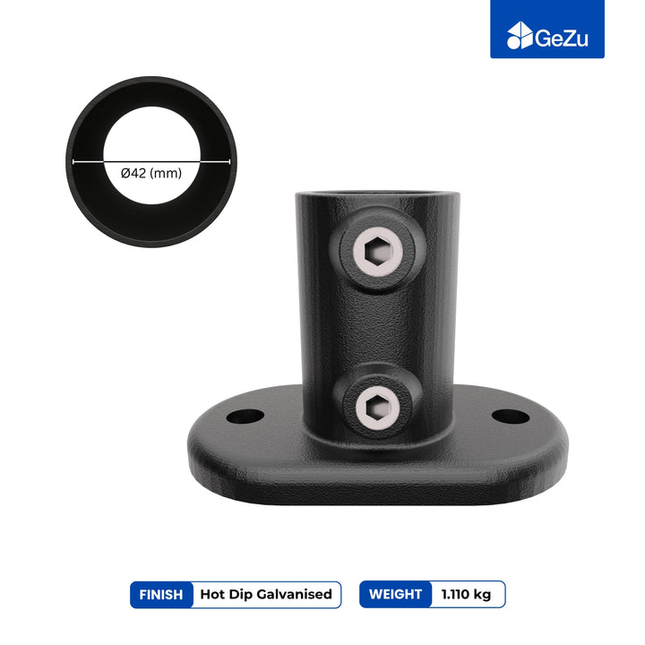 Base Plate Tube Clamp