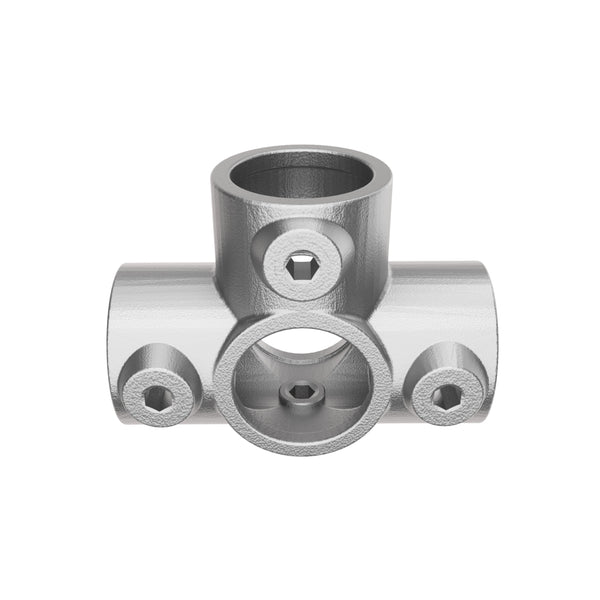 3 Way Outlet Tee Tube Clamp