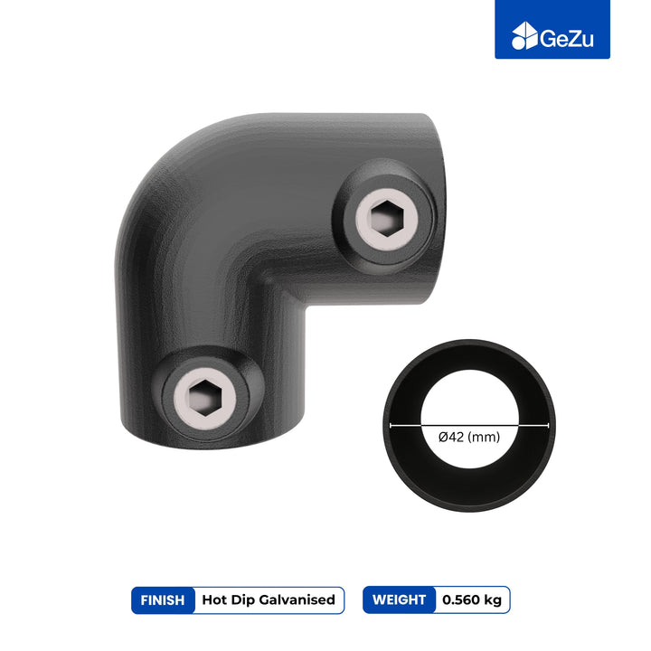 90° Elbow Tube Clamp