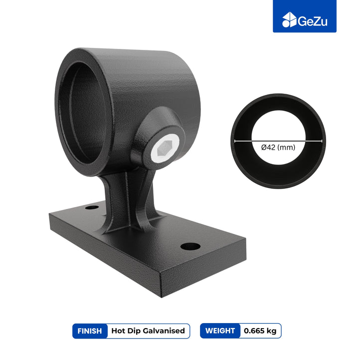 Wall Mount Handrail Bracket Tube Clamp