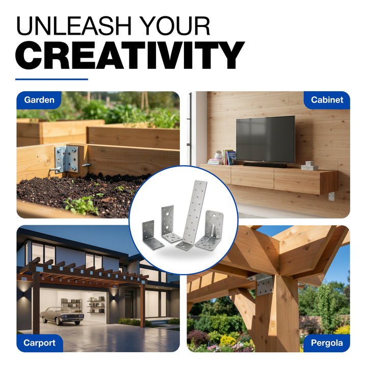 Angle bracket with rib