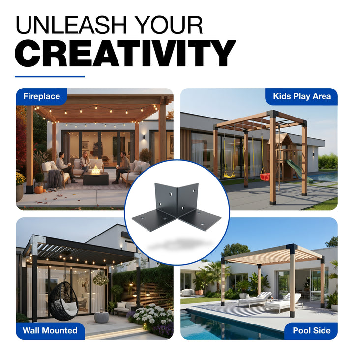 Floor Pergola Bracket | Post Connectors