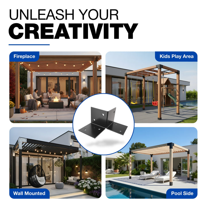 Floor Pergola Bracket | Post Connectors