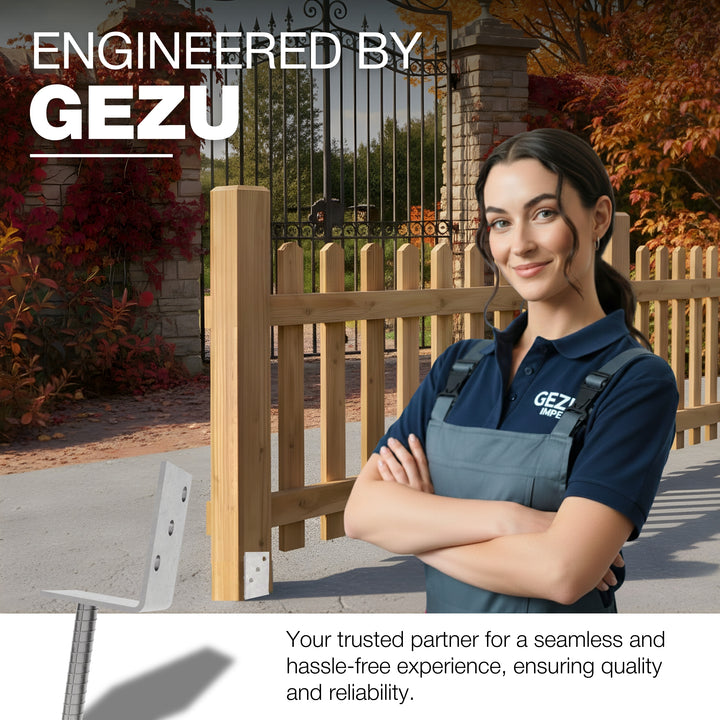 Concrete In Post Holder L-Shaped | Post Support