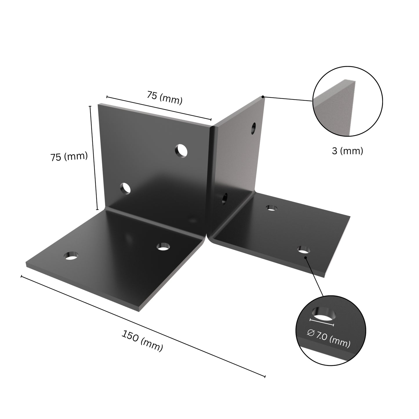 Pergola Floor Bracket