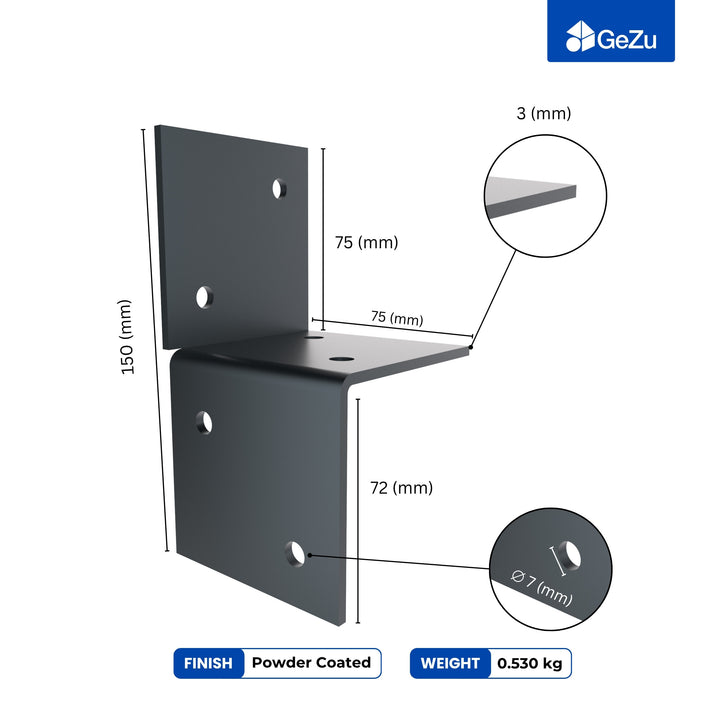 Wall Pergola Bracket | Post Connectors