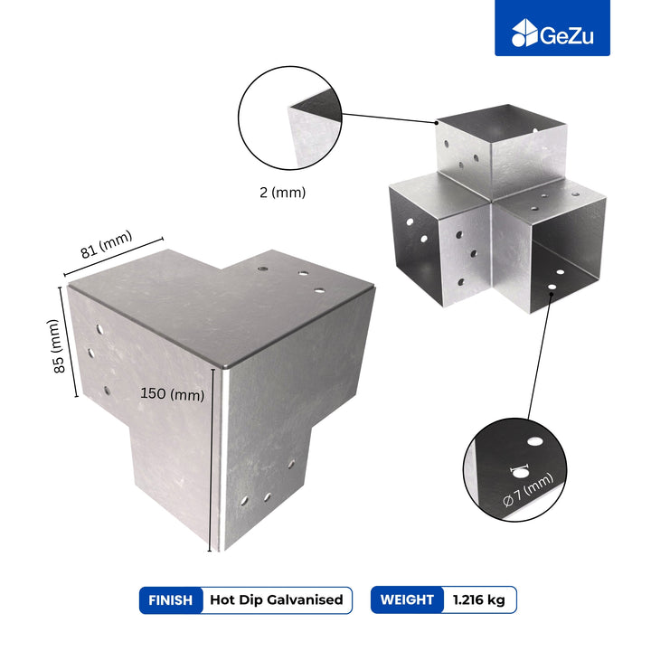 Pergola Bracket | Post Connectors Y