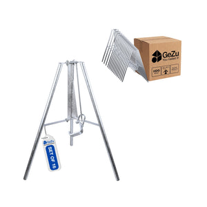 Adjustable steel prop tripod stand - 16-pack - Gezu Impex