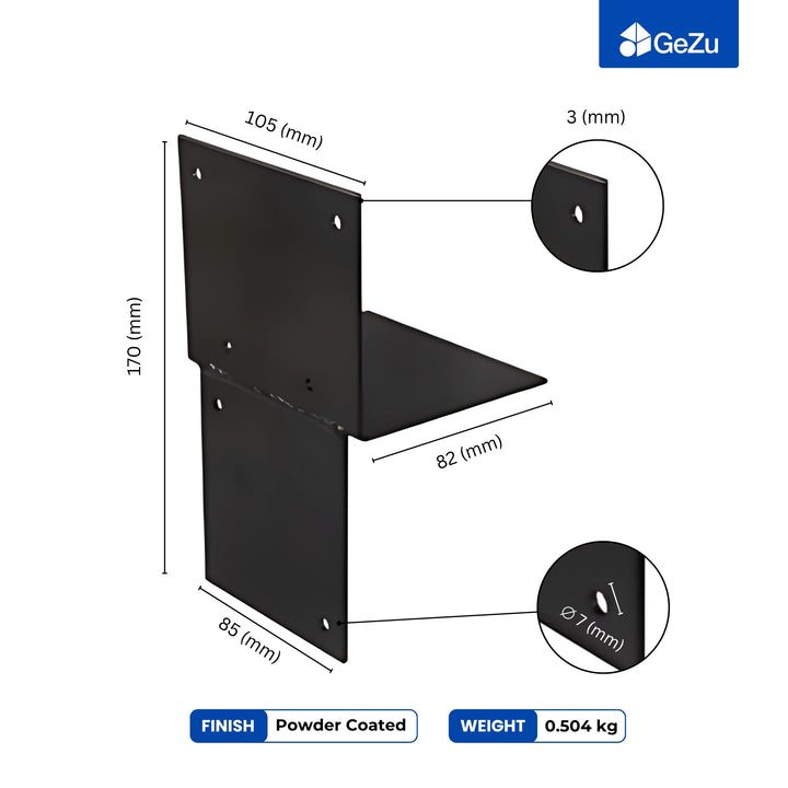 T-Piece Pergola Bracket | Post Connectors