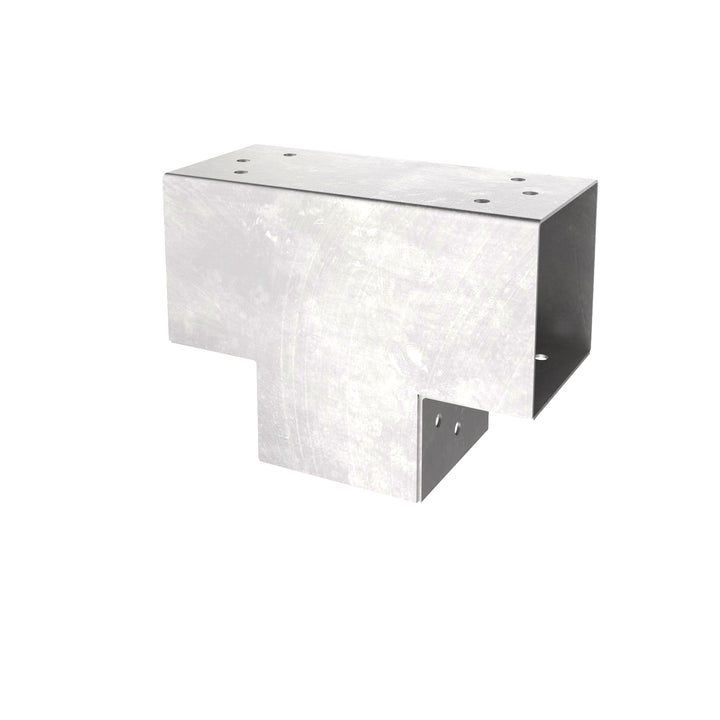 Post corner connector T shape