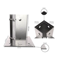 Swift Clamp Bolt Down Post Support
