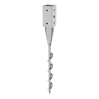Ground screw post anchor