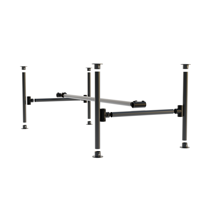 Table Frame Kit – 42 mm, Black with Long Tee Clamp