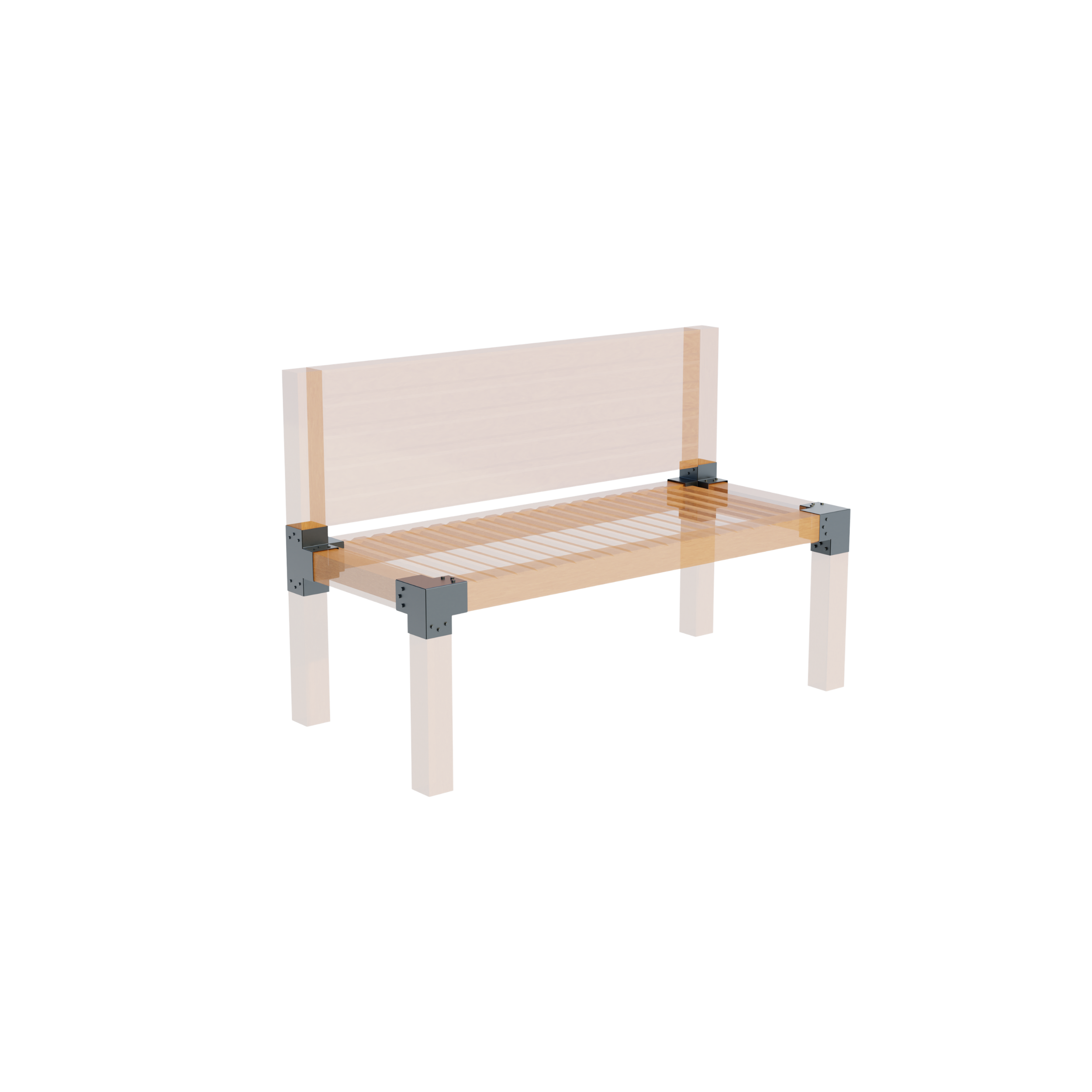 DIY Garden Bench Frame Kit