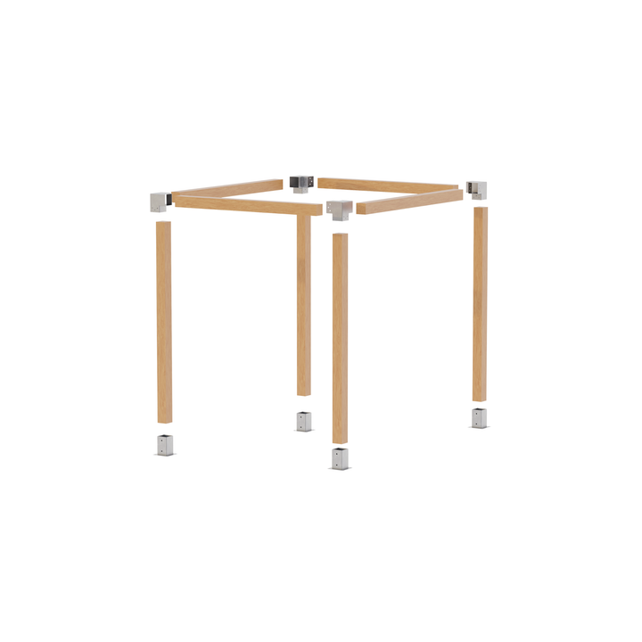 Heavy-Duty Pergola Kit – Garden & Patio Outdoor Structure Frame with Steel Brackets