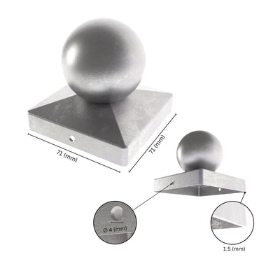 Fence Post Cap Ball