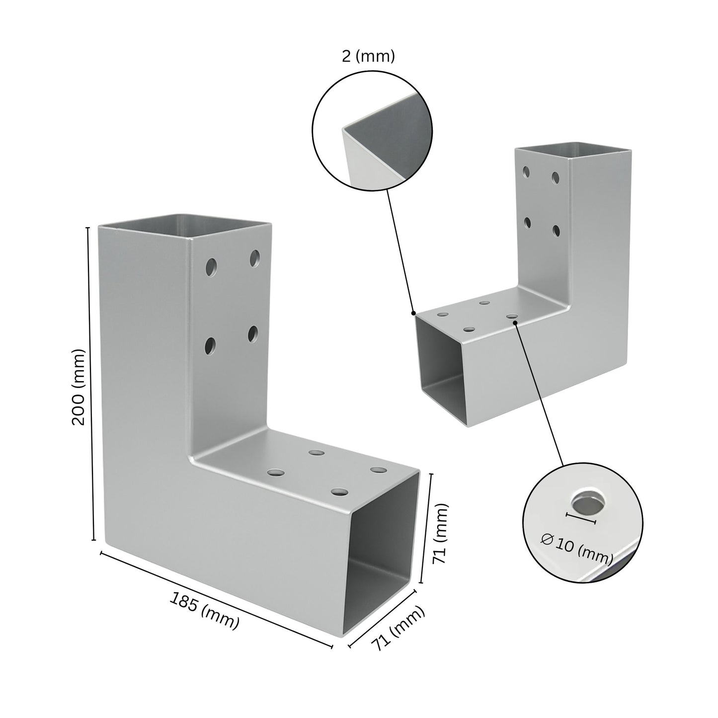 Pergola Bracket | Post Connectors L