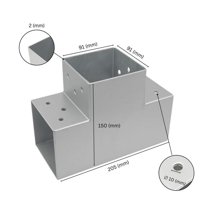 Pergola Bracket | Post Connectors T