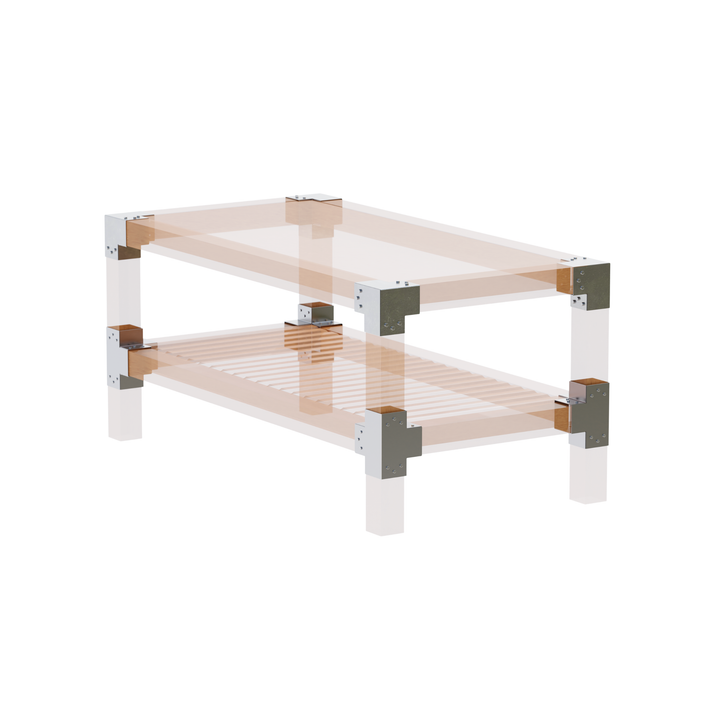 DIY Two-Tier Table Frame Kit
