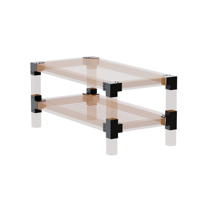 DIY Two-Tier Table Frame Kit