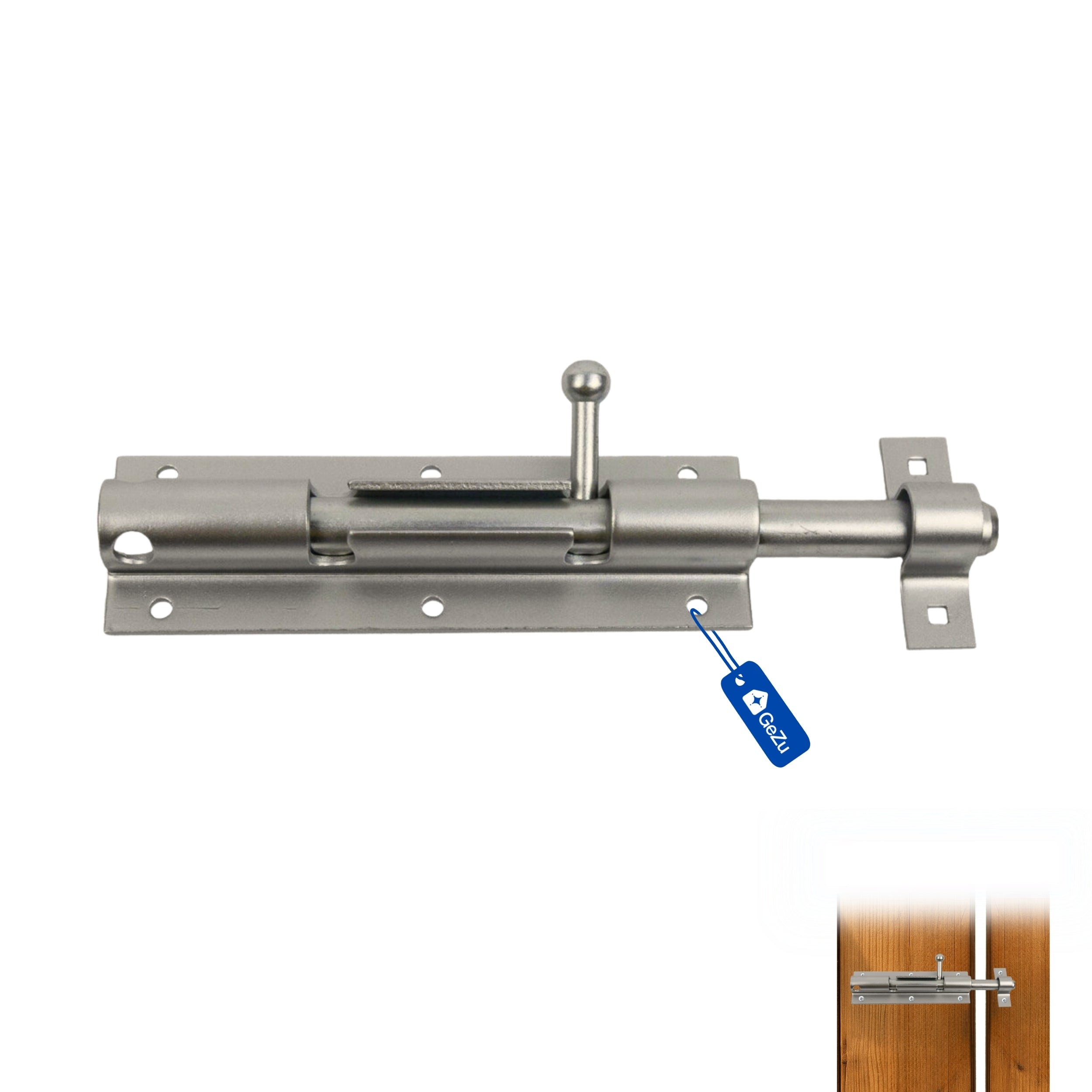 Slide bolt latch