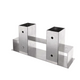 Firewood log rack bracket
