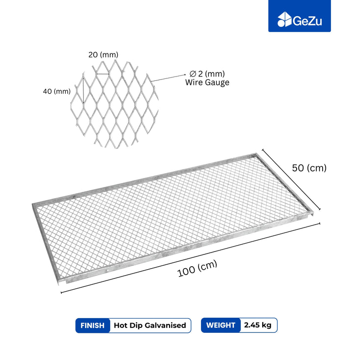 Square mesh composter