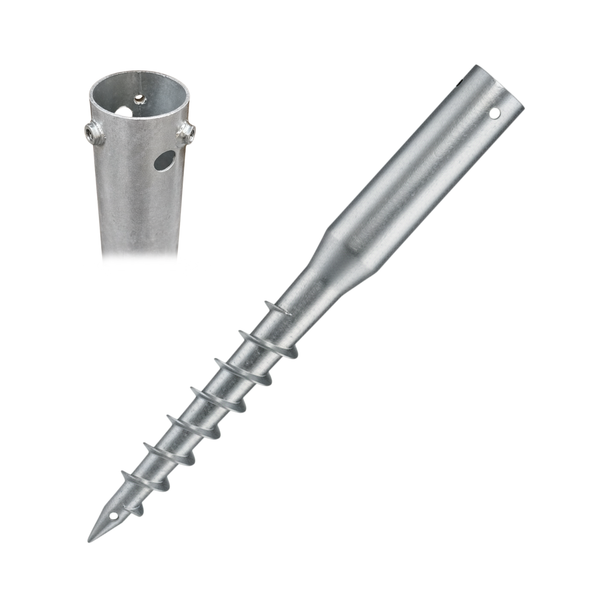 Post Support Spiral Round Beam