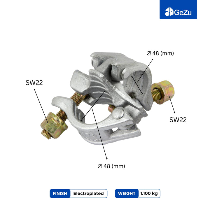 Scaffold Right Angle Coupler | Double Coupler