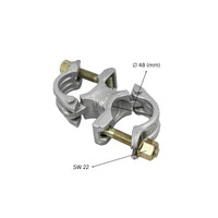 Scaffolding parallel coupler clamp