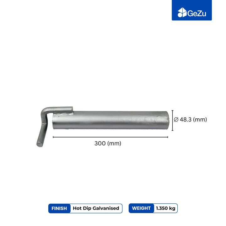 Scaffold Wall Tie Anchor Tube with Hook