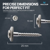 Spengler Screws Stainless Steel 100 Pcs