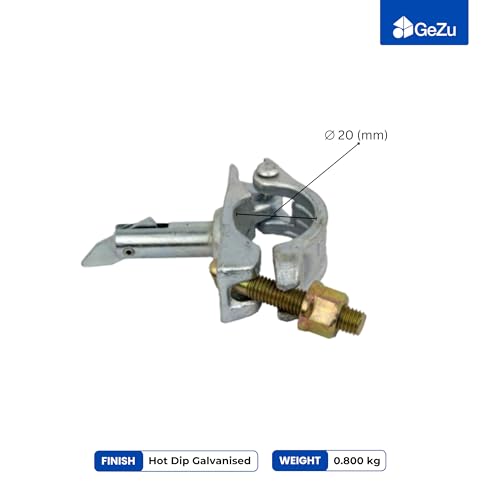 Scaffold Half Coupler with Brace Pin | Scaffolding Clamp