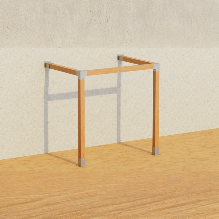 DIY Wall-Mounted Pergola Frame Kit