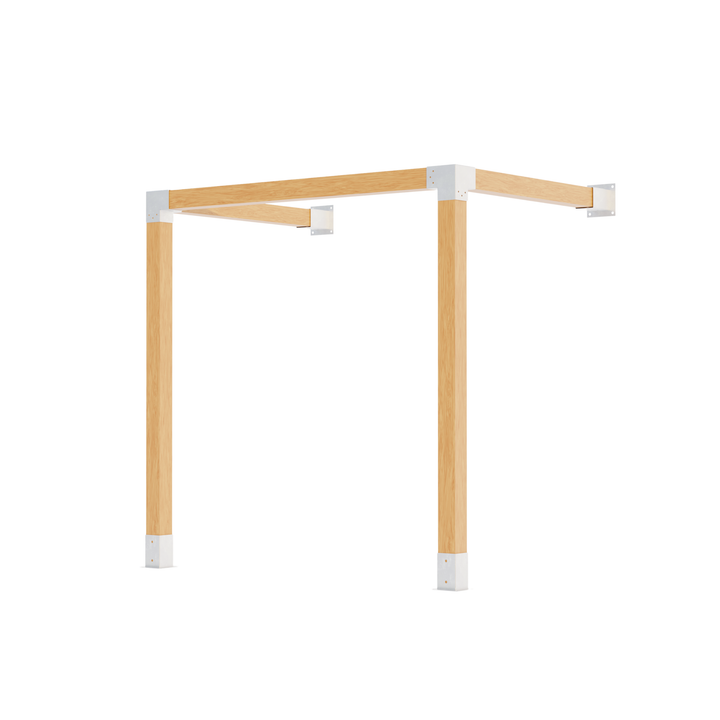 DIY Wall-Mounted Pergola Frame Kit