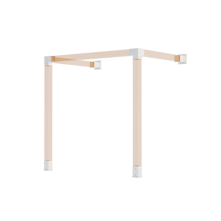 DIY Wall-Mounted Pergola Frame Kit