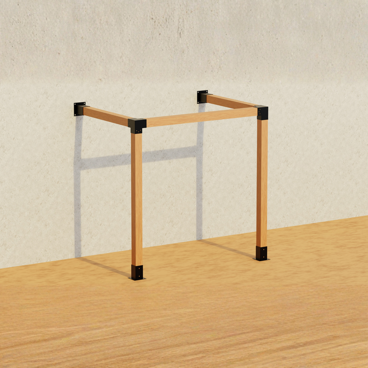 DIY Wall-Mounted Pergola Frame Kit