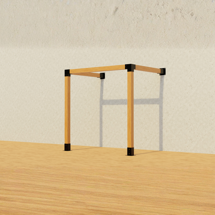 DIY Wall-Mounted Pergola Frame Kit