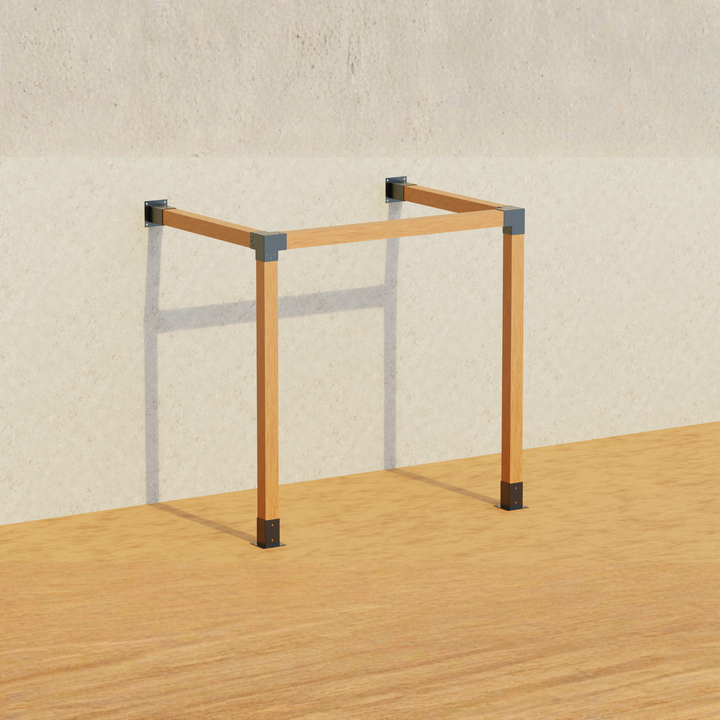 DIY Wall-Mounted Pergola Frame Kit