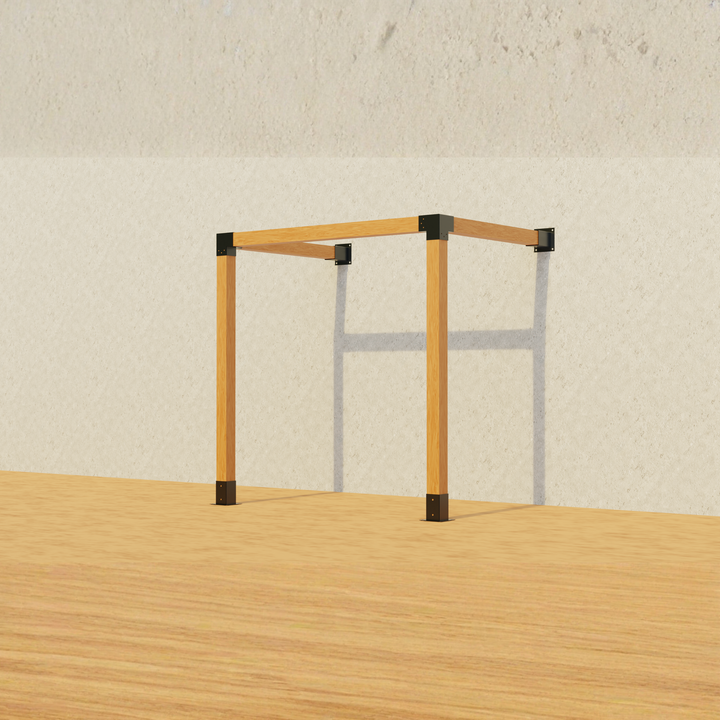 DIY Wall-Mounted Pergola Frame Kit