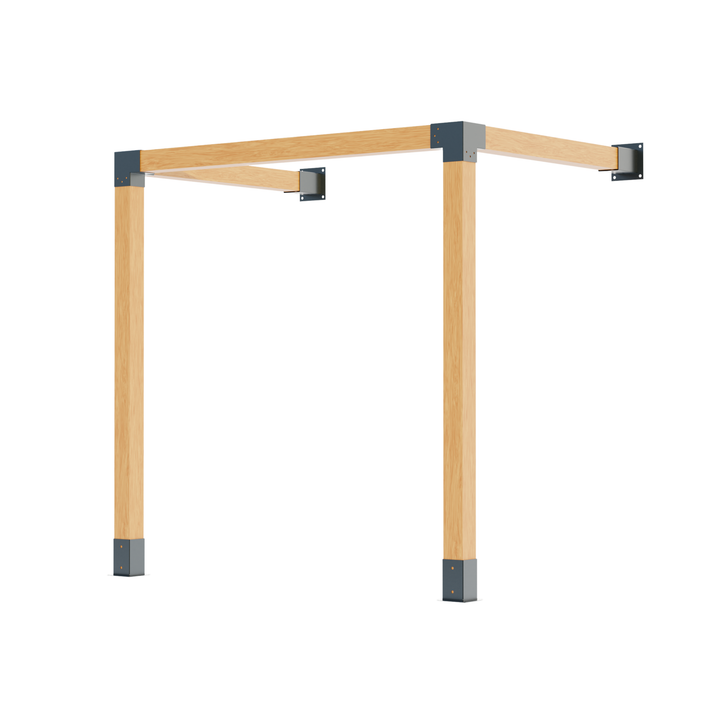DIY Wall-Mounted Pergola Frame Kit