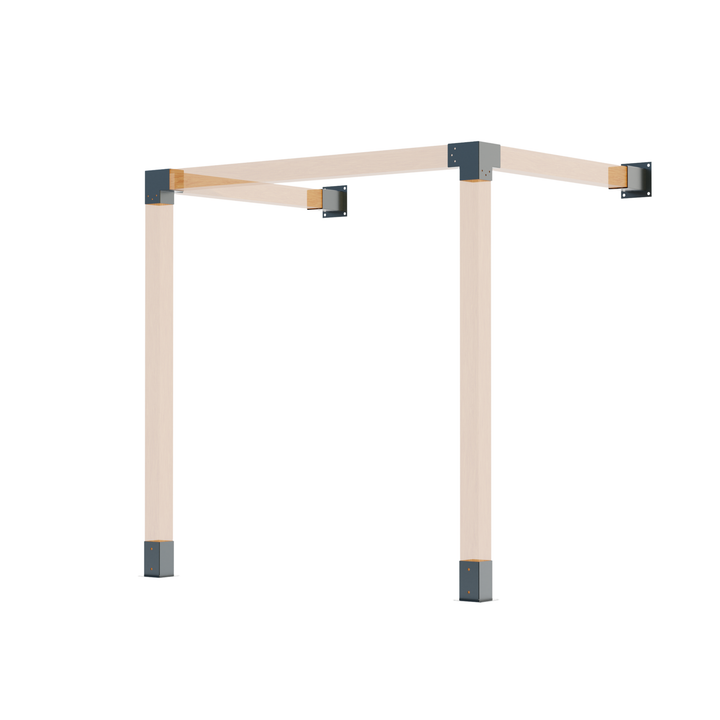 DIY Wall-Mounted Pergola Frame Kit