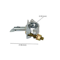 Scaffolding coupler tube clamp with Bolt